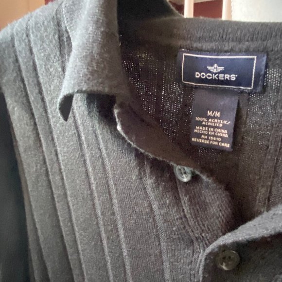 Dockers Collared Rib Knit Sweater - Picture 6 of 8